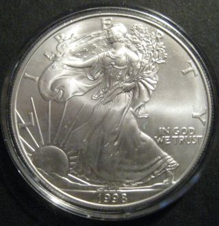 1998 1 Oz Silver American Eagle photo