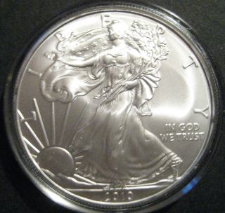 2010 1 Oz Silver American Eagle photo