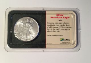 1999 Silver American Eagle Uncirculated From Littleton Coin Company photo