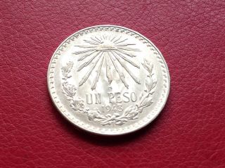 (1) Mexican Silver 1 Dollar Coin 1943 Mexico Plata Un Peso Moneda De Plata photo