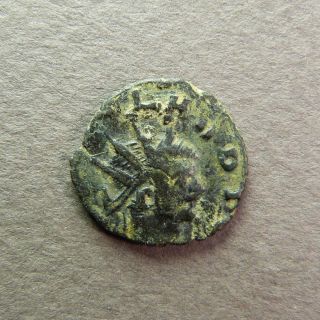 Roman Imperial Ae Antoninianus Coin Of Claudis Ii - Consecration - Ric 257 photo