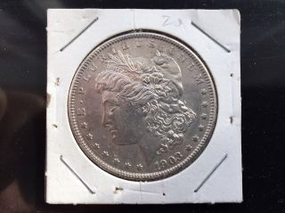 1903 United States Morgan Silver Dollar Uncirculated photo