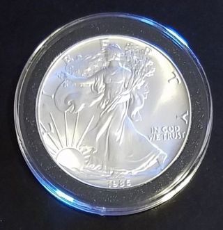 1986 American Silver Eagle $1 Dollar Coin photo