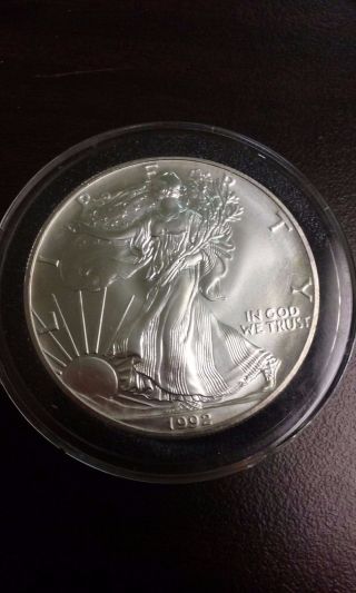 1992 American Silver Eagle photo