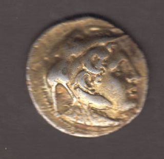 Ptolemy 1 Silver Tetradrachm 323 - 284 Bc Seaby 2698 - 2699 ? Traces Of Gilding photo