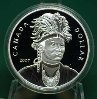 2007 Canadathayendanegea Dollar Proof Finish - A1 - Coin Only photo