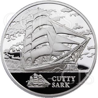 Belarus 2011 20 Rubles The Cutty Sark Sailing Ships Bu Silver Coin photo