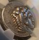 Alexander The Great Macedon Ancient Greek Silver Tetradrachm Ngc Arados 17.  14g Coins: Ancient photo 2