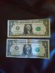 Us $1 Dollar Bill 2013 Series Error - Misaligned Up Shift Misprint Paper Money: US photo 1