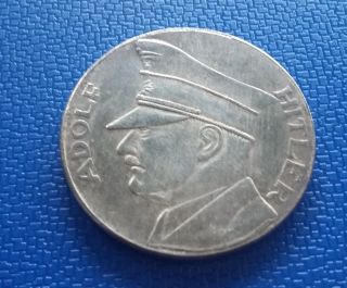1934 Germany,  Coin Medal Token - Reich Adolf H.  Ww2 photo