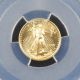 1999 W $5 Gold Eagle Pcgs Ms69 Unfinished Proof Dies Error With W 1/10 Oz Gold photo 2