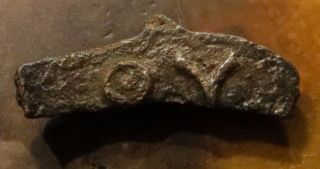 Rare.  Ancient Greek Coin.  Olbia Ae Dolphin 500bc.  Oy photo