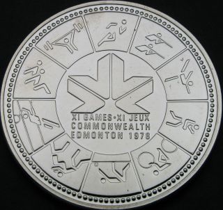 Canada 1 Dollar 1978 - Silver - Commonwealth Games - Unc - 86 猫 photo
