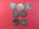 Seven Assorted Date Seated Liberty Half Dimes Half Dimes photo 1