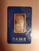 1 Oz Pamp Suisse Gold Bar.  9999 Fine (in Assay) (c100124) Gold photo 1