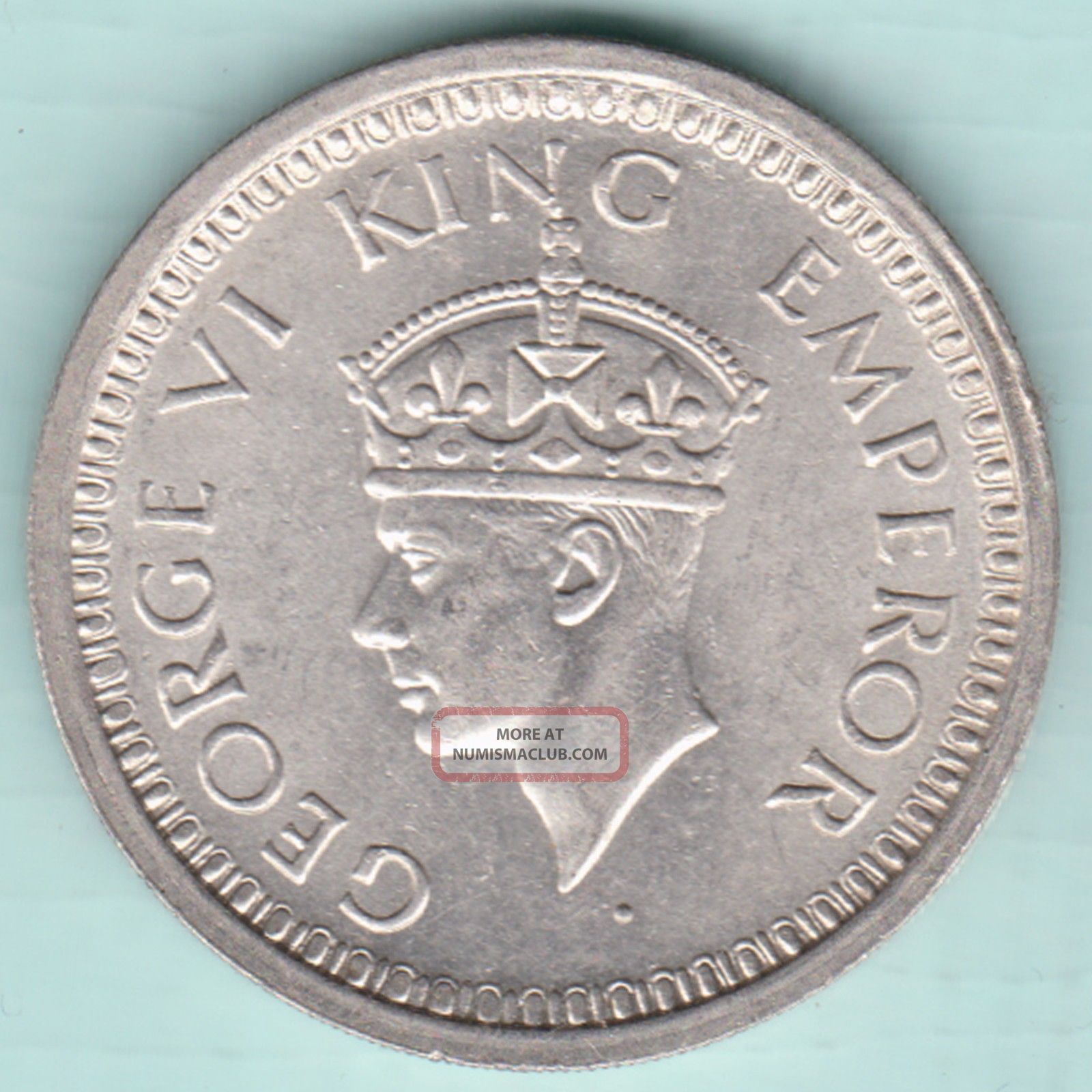 George Vi King Emperor One Rupee India 1944 Price British India - 1944 - King George Vi Emperor - One Rupee - Bombay - Rare