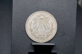 Mexico Collectors 1938 Un Peso 0.  720 Silver Coin 173 photo