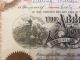 1928 Abbeville Cotton Mills Stock Certificate Rare South Carolina Slave Vignette Stocks & Bonds, Scripophily photo 4