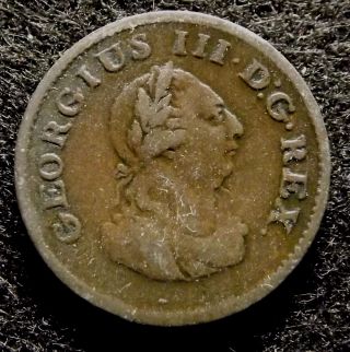 1806 Ireland Hibernia Farthing - Extra Fine Georgius Iii Coin,  Km 146.  1 (774) photo