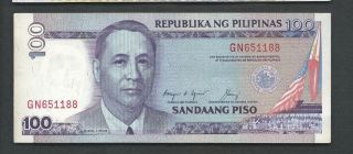 Philippines 1987 - 94 100 Piso P 172d Circulated photo