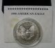 1998 $1 Silver American Eagle,  Collectors Box, .  999,  Bu,  Unc,  720 Silver photo 5