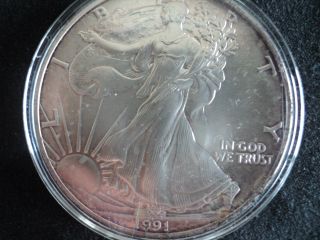1991 American $1 Silver Eagle photo