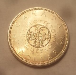 1964 Canada Silver Dollar (80 Silver) photo