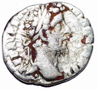 Authentic Commodus,  Roman Coin - Ar Silver Denarius - C294 photo