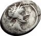 Julius Caesar 48bc Ancient Silver Roman Coin Venus Troy Rome Hero Aeneas I57936 Coins: Ancient photo 1