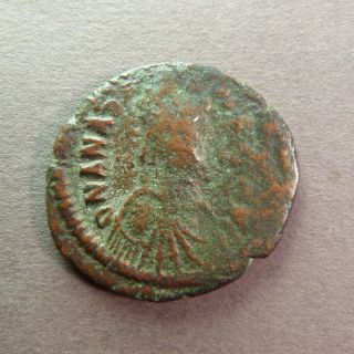 Byzantine Coin.  Anastasius 491 - 519 Ad.  Follis. photo