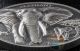 Elephant - Proof Tusks Antique Finish - Hire Minted Coin - 1oz.  Silver 2016 Tanzania Africa photo 2