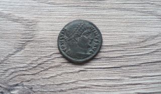 Constantine The Great Bronze Coin Thessalonica Ef photo
