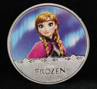 Niue 2016 Series 4 Disney Frozen Sven 1 Oz Silver Commemorative Proof Coin photo
