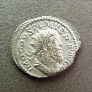 Roman Gallic Empire Coin Antoninianus Postumus Virtus Ric 54 Us3 photo