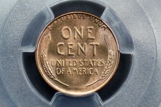 1938 - S Lincoln Wheat Cent Copper 1c Ms65 Rd Red S/s/s Fs502 Rpm Triple S Pcgs 05 photo