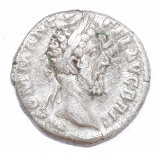 Authentic Commodus Roman Coin - Ar Silver Denarius,  Rv.  Nobilitas - A703 photo