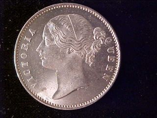 India One Rupee 1840 Bu photo