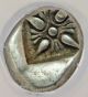 525 - 475 Bc Greek Silver Ionia Meletus Ar Obol Roaring Lion Coin Ngc Choice Fine Coins: Ancient photo 2