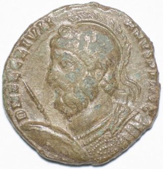 Roman Bronze Coin Follis Julian The Apostate Vot X Mult Xx Rome Ae19 3,  28g photo