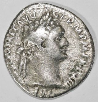 Domitian Denarius photo