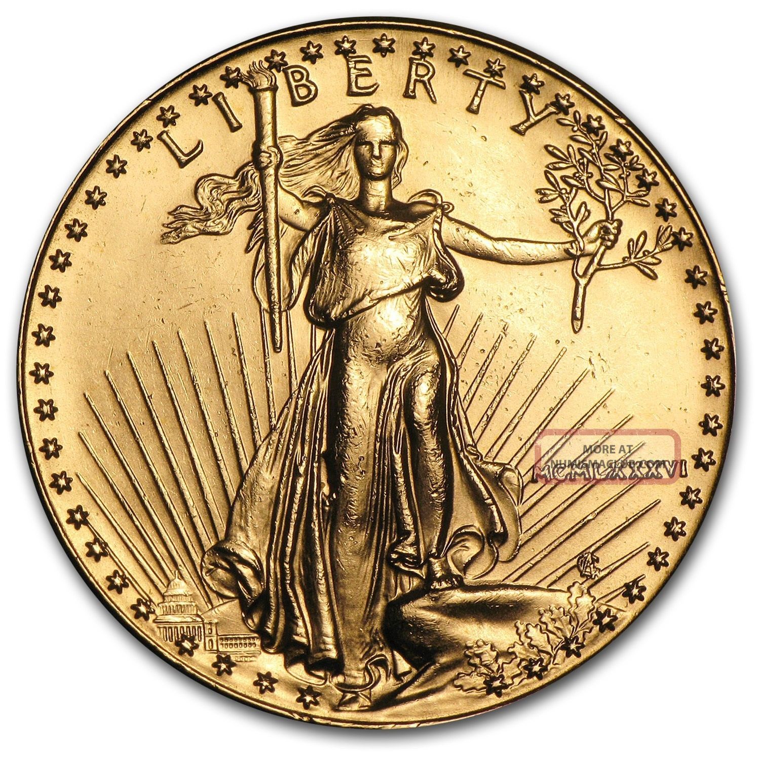 1986 1 Oz Gold American Eagle Coin - Brilliant Uncirculated