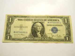 1935d $1.  00 U.  S.  Silver Certificate photo