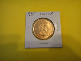 1861 - 1865 Abraham Lincoln Medal photo