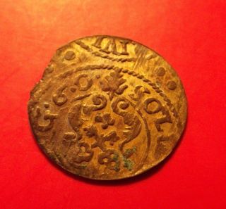Sweden Livonia 1660 Carl X Gustavus Riga Schilling Solidus Medieval Silver Coin photo