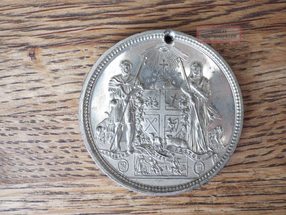 Rare religious coin temperance loyal order of ancient shepherds pre