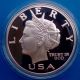 1999 Norfed Liberty Proof 1 Oz.  999 Silver - Rare 2nd Year Issued Norfed Silver photo 1