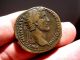 Lucernae Antoninus Pius Ae Sestertius Rome.  Roma Seated,  Victory.  Ric 780. Coins: Ancient photo 1
