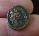 V.  Rare Head Left Antoninus Pius -.  Ae Semis,  Antioch 145 - 147 A.  D.  3.  1g,  18mm Coins & Paper Money photo 4