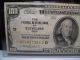 1929 Brown Seal $100.  00 Us National Currency Note.  Frb Of Cleveland.  D00051364a. Paper Money: US photo 1