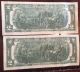 2 -.  $2 Dollar Bills 1976 Uncirculated W/1st Day Of Issue (west Palm Beach Stamp Small Size Notes photo 1